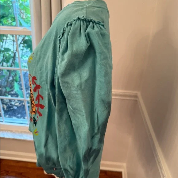 Anthropologie Pilcro Tiger Appliqued Sweatshirt - Picture 4 of 6